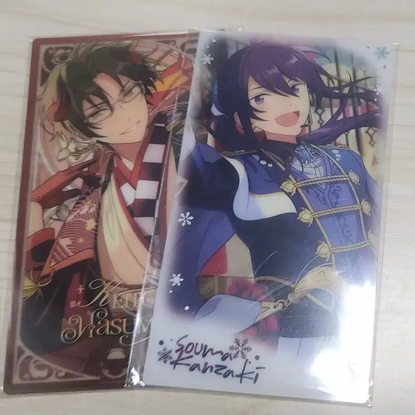 [BUNJANG] Ensemble Stars!! Winter Wonderland Kaito Soma Clear Card / 중스타 겨울 원더랜드 포토카드 클카 클리어카드 케이토 소마