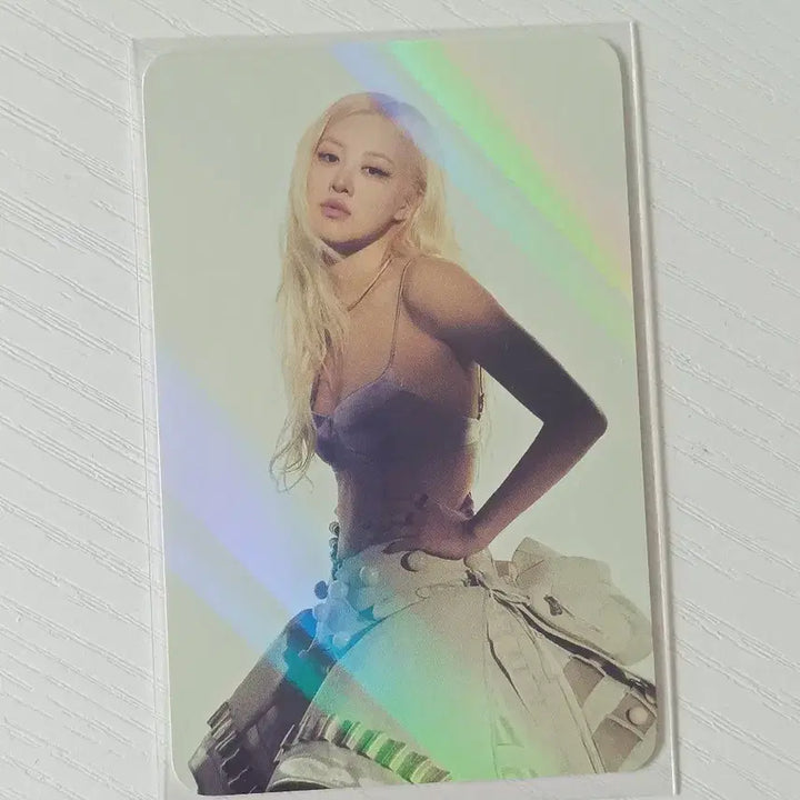 [BUNJANG] BLACKPINK Rosé Deadline Makestar Hologram Photocard / 블랙핑크 로제 데드라인 메이크스타 홀로그램 포카