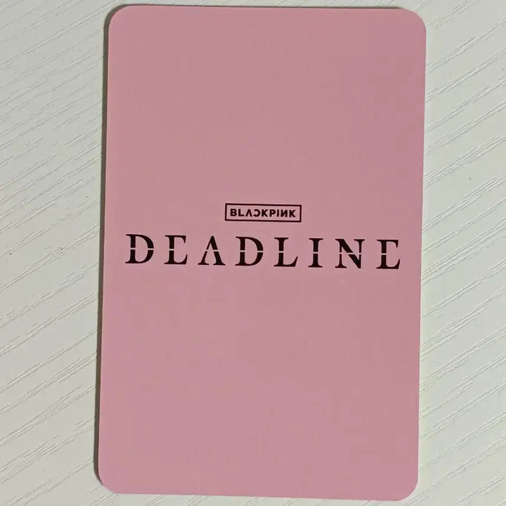 [BUNJANG] BLACKPINK Rosé Deadline Makestar Hologram Photocard / 블랙핑크 로제 데드라인 메이크스타 홀로그램 포카