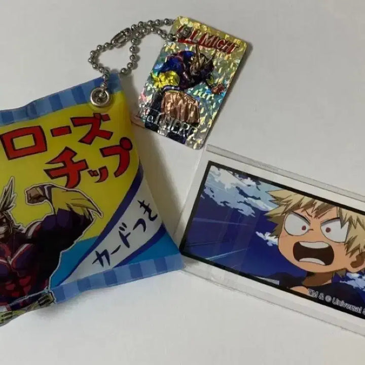 [BUNJANG] My Hero Academia All Might &amp; Bakugo USJ Limited Edition Potato Chip Keychain Set / 나히아 올마이트 usj 유니버셜 히로아카 히어로감자칩 키링 바쿠고