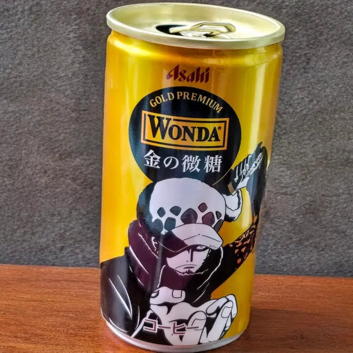 [BUNJANG] Asahi Wanda Jinmeitang Coffee x One Piece Collaboration Trafalgar Law Can / 아사히 완다 금의 미당 커피 원피스 콜라보 트라팔가 로우