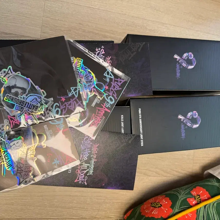 [BUNJANG] PUBG 9th Anniversary Cheer Stick Sticker (Sealed) / 펍지 9주년 굿즈 응원봉 스티커