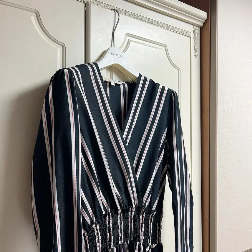 [BUNJANG] Maje Striped Dress Size 1 / (정품)마쥬 스트라이프 원피스 1사이즈