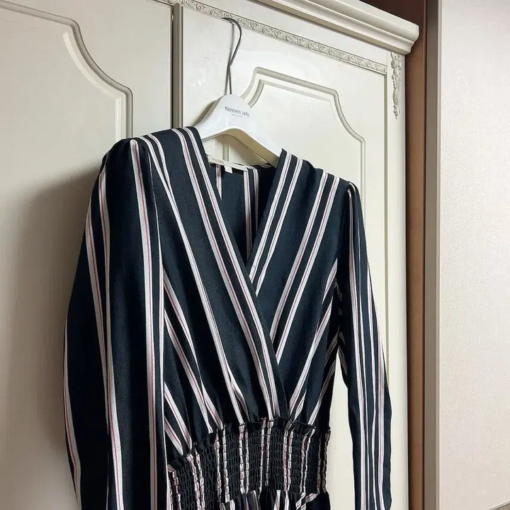 [BUNJANG] Maje Striped Dress Size 1 / (정품)마쥬 스트라이프 원피스 1사이즈