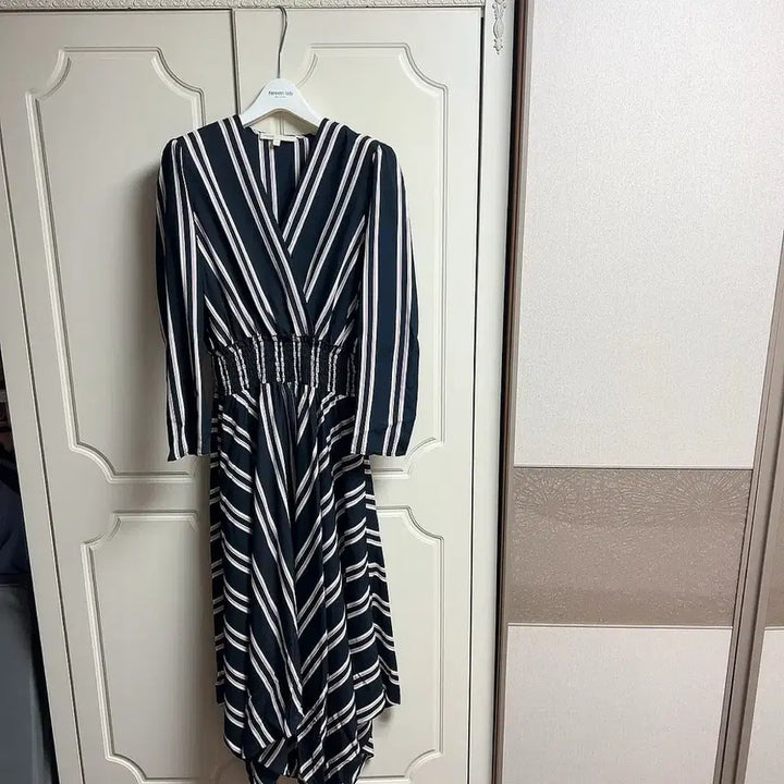 [BUNJANG] Maje Striped Dress Size 1 / (정품)마쥬 스트라이프 원피스 1사이즈