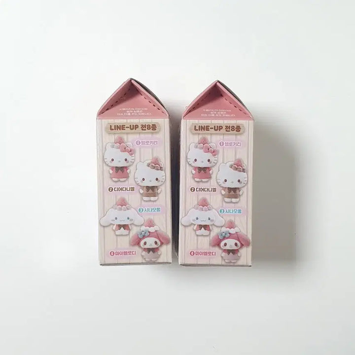 [SOLD OUT] 산리오 캐릭터즈 플로키돌 2탄 이치고 시리즈 헬로키티 &amp; 디어다니엘 판매