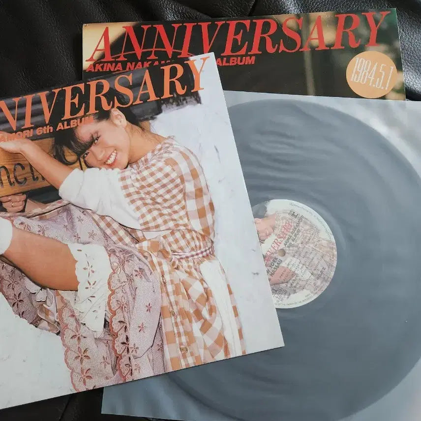 [BUNJANG] Akina Nakamori 6th Album ANNIVERSARY (1984) Original Japanese First Press LP / 나카모리 아키나 6집 - ANNIVERSARY (가사지 포함 명반)
