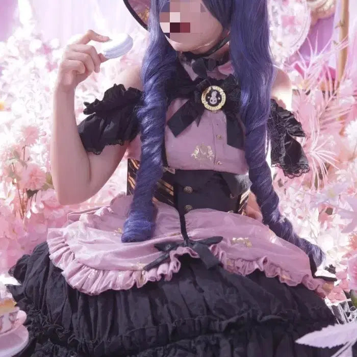 [BUNJANG] Black Butler Ciel Phantomhive Cosplay Dress Set / 흑집사 시엘울새 icos샵 동인일러드레스