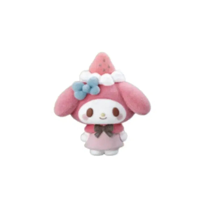 [BUNJANG] Sanrio Characters Fluffy Doll 2nd Ichigo Series My Melody / 산리오 캐릭터즈 플로키돌 2탄 이치고 시리즈 마이멜로디 판매