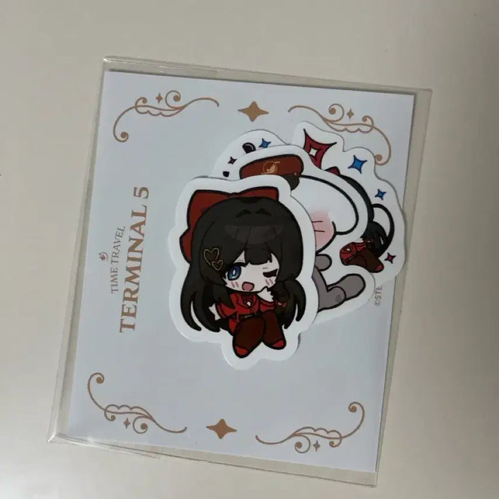 [BUNJANG] Shirayuki Hina TIME TRAVEL Removable Sticker / 시라유키 히나 TIME TRAVEL 리무버블 스티커