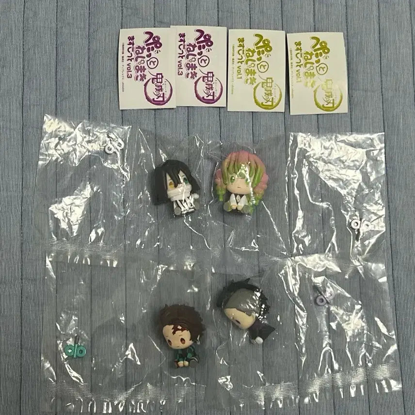 [BUNJANG] Demon Slayer (Bundle Set) Mitsuri, Iguro, Tanjiro, Genya Clockwork Gacha / ( 일괄 )귀멸의칼날 미츠리,이구로,탄지로,겐야 귀칼 태엽가챠