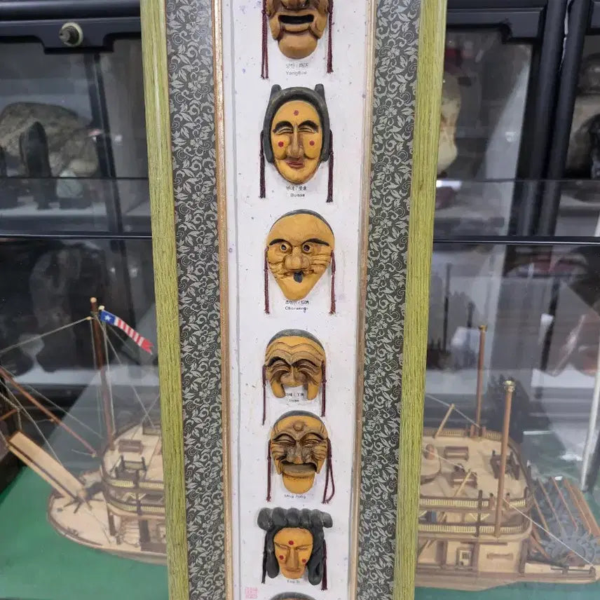 [BUNJANG] Traditional Korean Masks Set (7 Types) / 전통 탈 7종