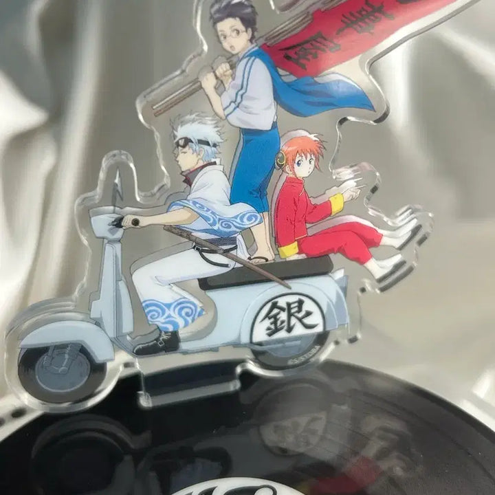 [BUNJANG] Gintama Yorozuya Pop-up Turntable Acrylic Stand Gintoki Kagura Shinpachi / 은혼 해결사 팝업 턴테이블 아크릴 긴토키 카구라 신파치