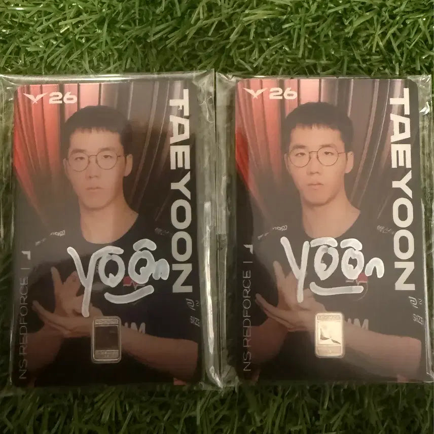 [BUNJANG] LCK Taeyun Player Silver Signed Card / LCK 실버 사인카드 농심버전 태윤선수 판매합니다.