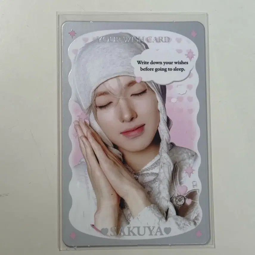 [BUNJANG] NCT WISH Sakuya Special Eros Photocard / 엔시티 위시 사쿠야 팝업 트레카 스페셜 에로스 포카