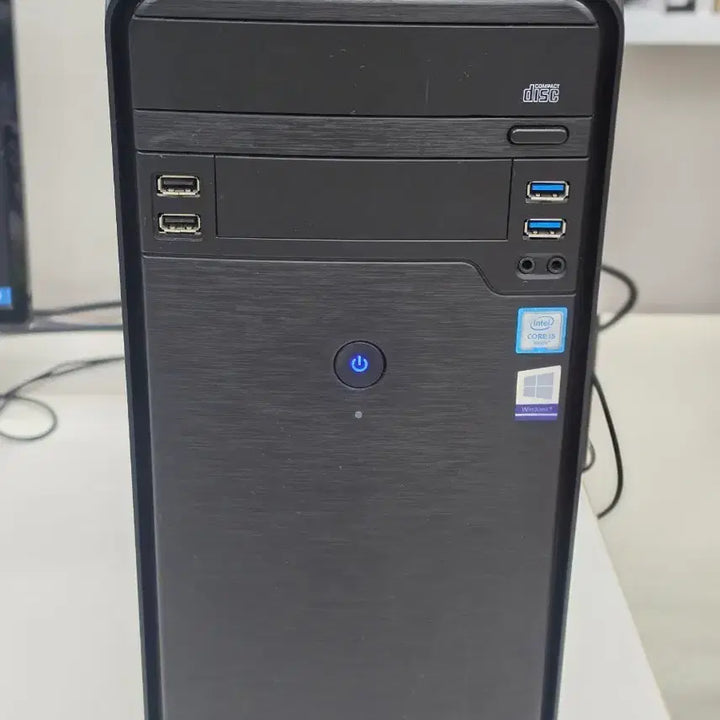 [BUNJANG] Intel Core i5-6500 Desktop PC - 4GB RAM, 128GB SSD, Windows 10 Home / 사무용,인강용 가성비 본체 정품 윈도우10 탑재