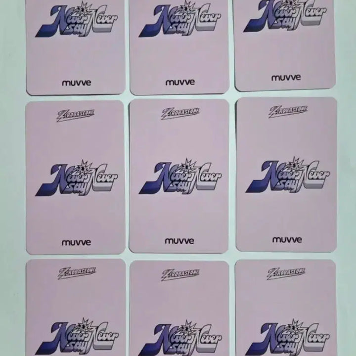 [BUNJANG] ZB1 Zerobaseone NEVERSEVER CHERRY Version MUVVE POB Photocard Bundle Set / ZB1 제베원 네버세이네버 체리 버전 뮤브 muvve 미공포 특전 포카