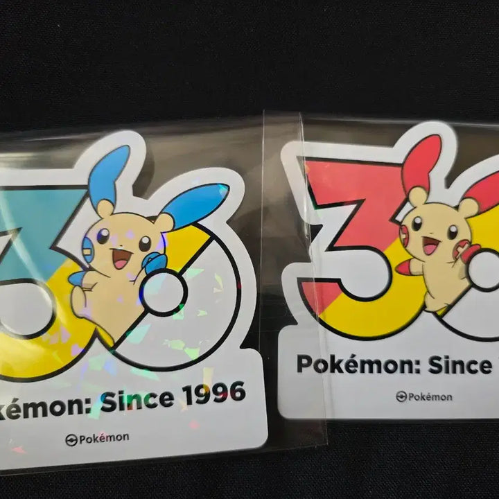 [BUNJANG] Pokemon 30th Anniversary Logo Sticker My Nohn Plush Set Bundle / 일괄) 포켓몬 30주년 로고스티커 마이농 플러시 세트