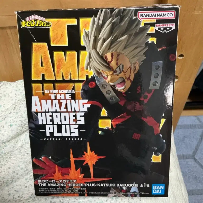 [BUNJANG] THE AMAZING HEROES PLUS Katsuki Bakugo Figure / 바쿠고 피규어