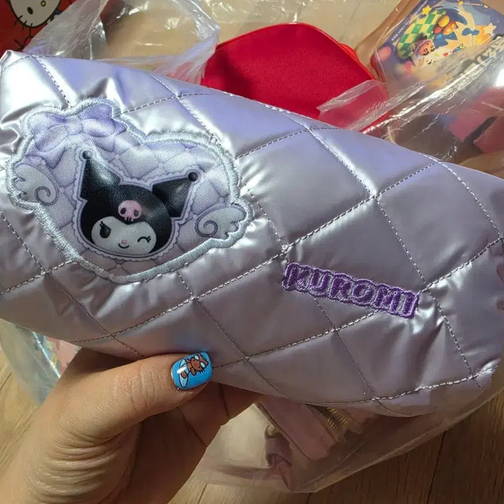 [BUNJANG] Sanrio Ichiban Kuji Kuromi Quilting Pouch / [배송비무료] 산리오 이치방쿠지 쿠로미 퀄팅 파우치