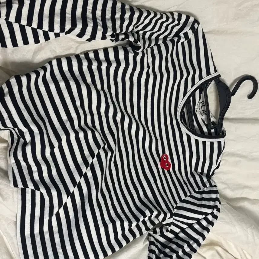 [BUNJANG] Comme des Garçons Striped Long Sleeve T-Shirt (M) / 꼼데가르송 스트라이프 긴팔티 M사이즈