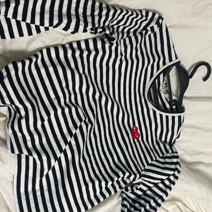 [BUNJANG] Comme des Garçons Striped Long Sleeve T-Shirt (M) / 꼼데가르송 스트라이프 긴팔티 M사이즈