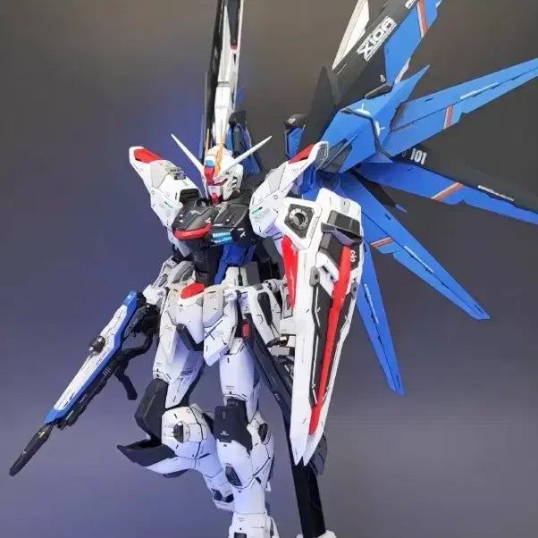 [BUNJANG] Bandai MG Freedom Gundam 2.0 Plastic Model Kit 1/144 Scale / 반다이 MG 뉴 건담 프리덤 2.0 프라모델 1/144 스케일 중고