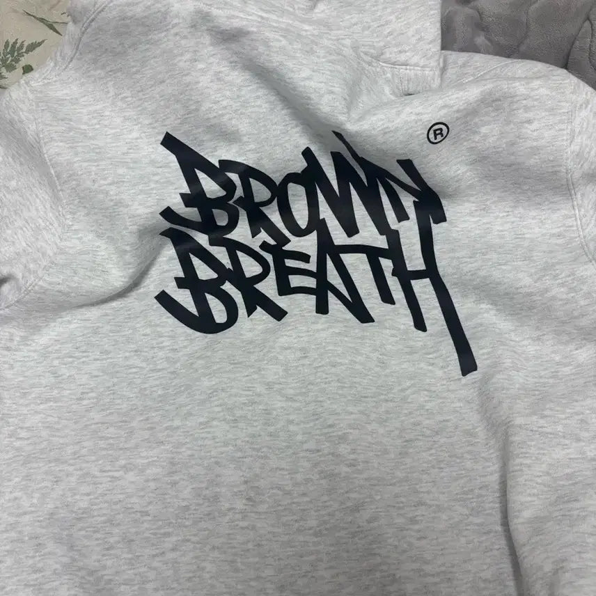 [BUNJANG] Brownbreath Mélange Hoodie Size M / 브라운브레스 멜란지 후드티