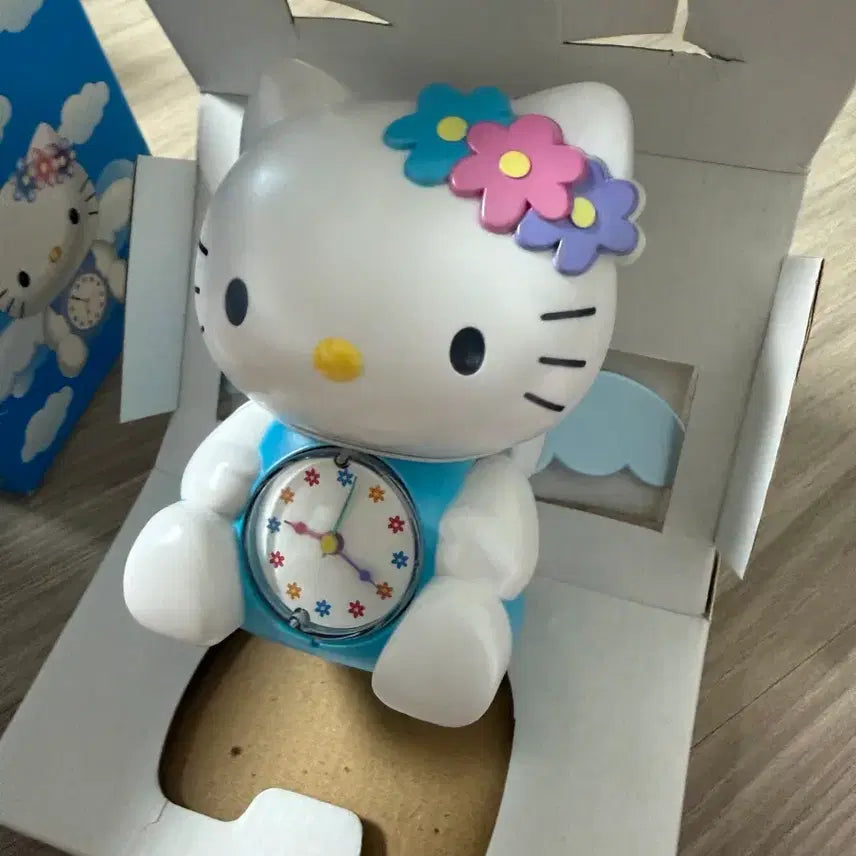[BUNJANG] Classic Angel Kitty Clock / 고전 엔젤키티 시계