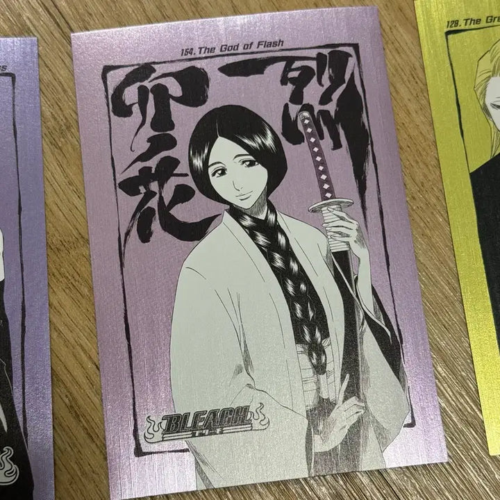[BUNJANG] Bleach Jump Shop Metal Postcard Retsu Unohana / 블리치 점프샵 메탈 엽서 우노하나