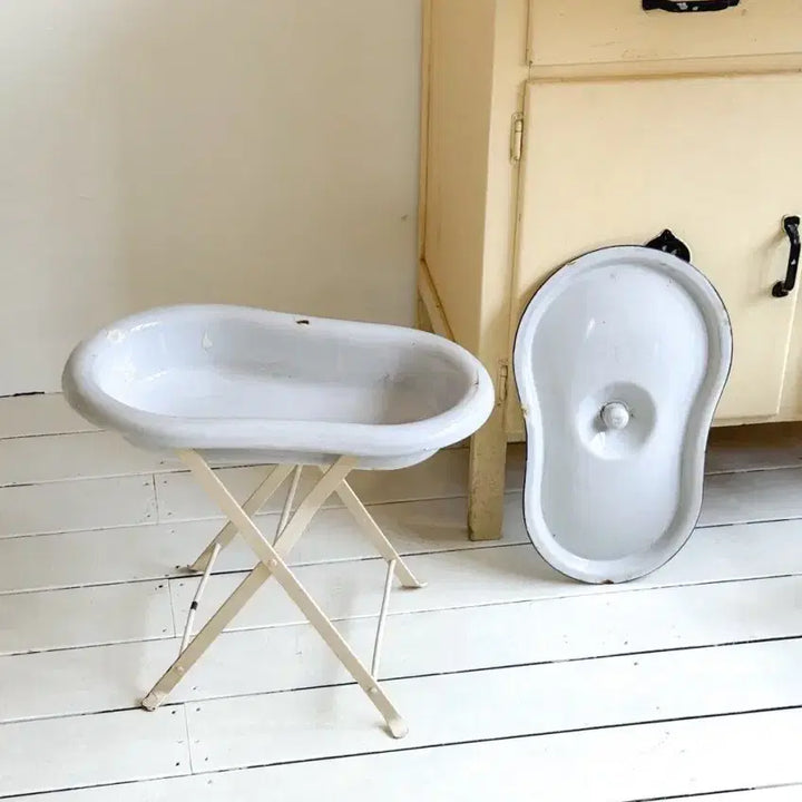 [BUNJANG] Antique French Enamel Baby Bathtub / 빈티지욕조 빈티지법랑욕조 빈티지아기욕조 앤틱욕조 프랑스욕조
