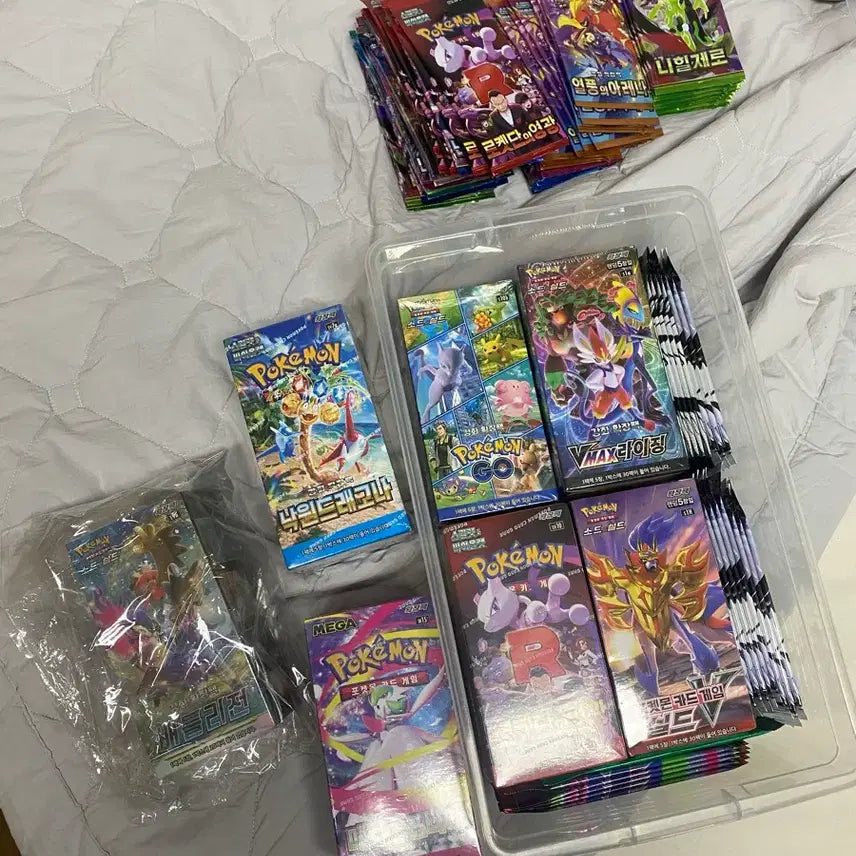 [BUNJANG] Pokemon Card Booster Boxes / 포켓몬카드 여러가지 박스팝니다.