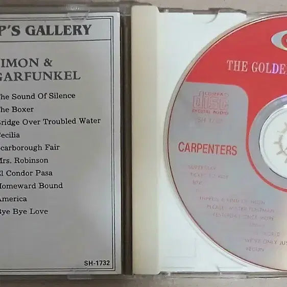 [BUNJANG] Simon &amp; Garfunkel "Sounds of Silence" (Original Pop Song CD) / 카펜터스와 사이몽 카펑클 골든 팝송