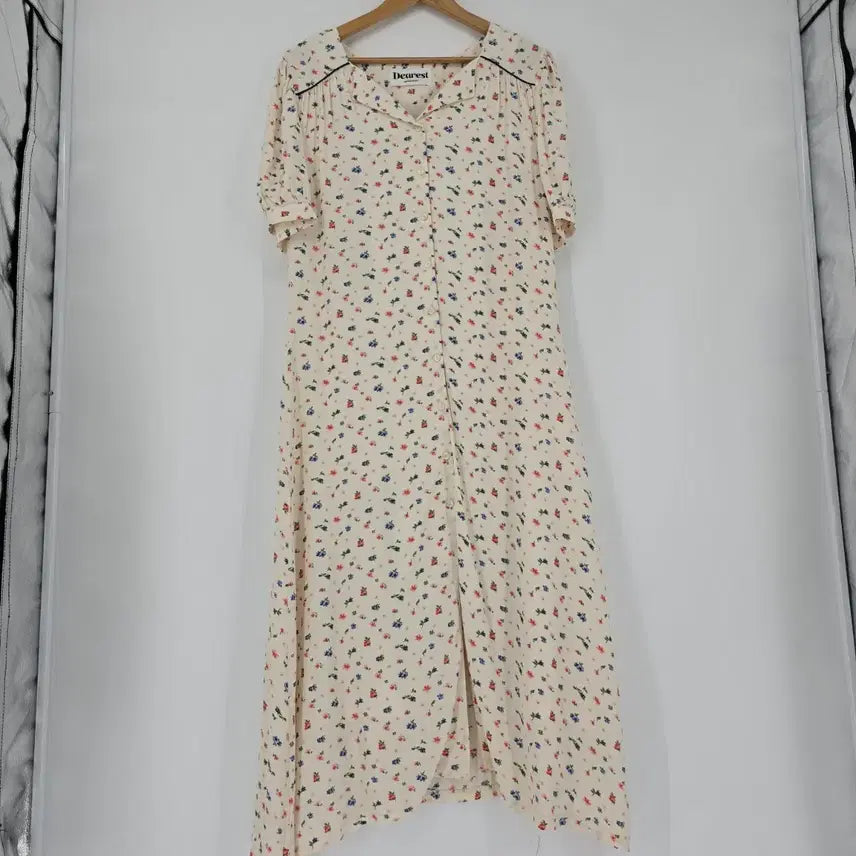 [BUNJANG] Dearest Flower Pattern Long Dress / Dearest 플라워 패턴 롱 원피스 [F50977]
