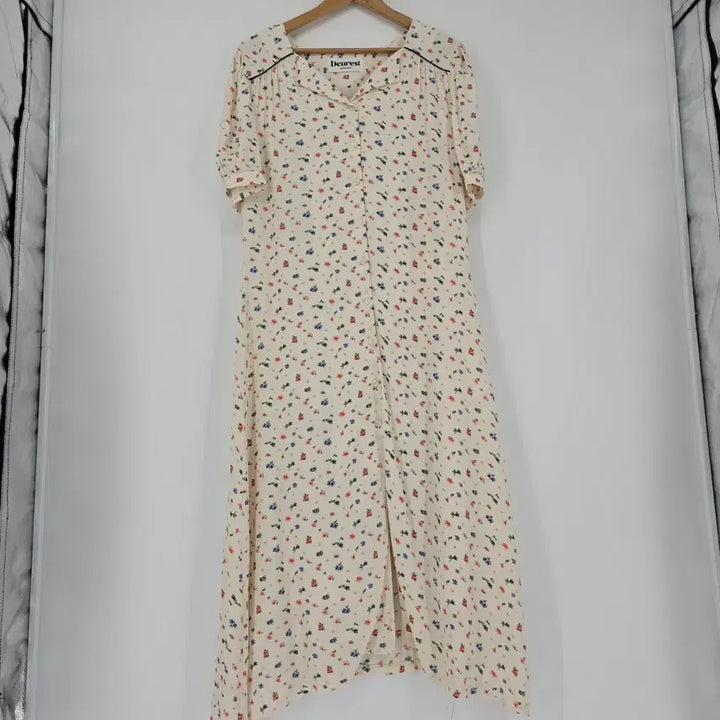 [BUNJANG] Dearest Flower Pattern Long Dress / Dearest 플라워 패턴 롱 원피스 [F50977]