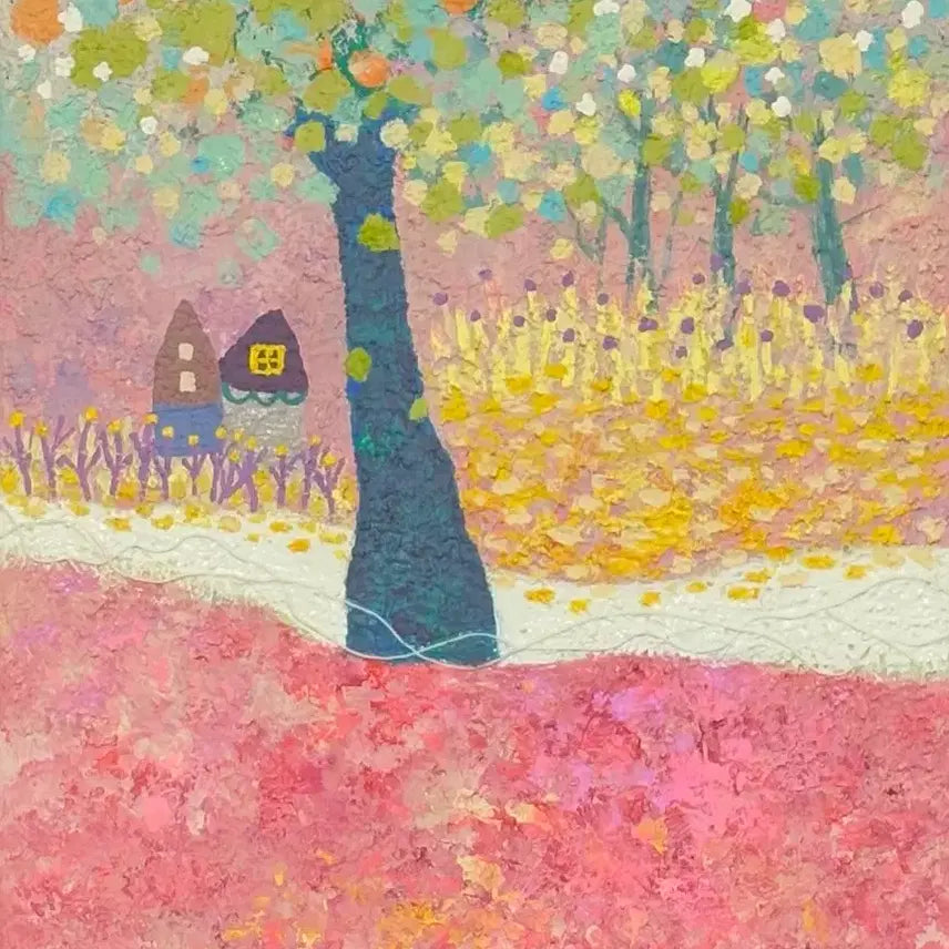 [BUNJANG] Hand-Painted Oil Painting on Canvas (4F) / 직접 그린 그림