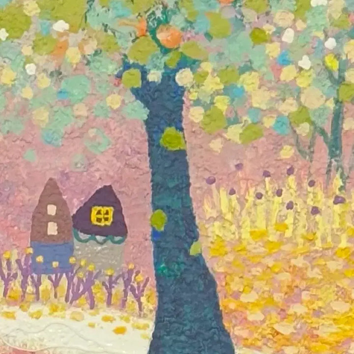 [BUNJANG] Hand-Painted Oil Painting on Canvas (4F) / 직접 그린 그림