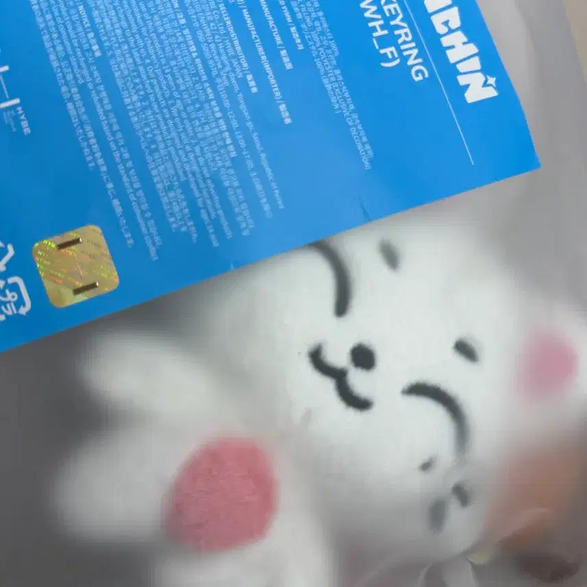 [BUNJANG] ENHYPEN ENCHIN KISHU Plush Keyring + Clear Photocard POB Bundle Set / 엔하이픈 엔친 키슈 KISHU + 투명 포토카드 특전 일괄