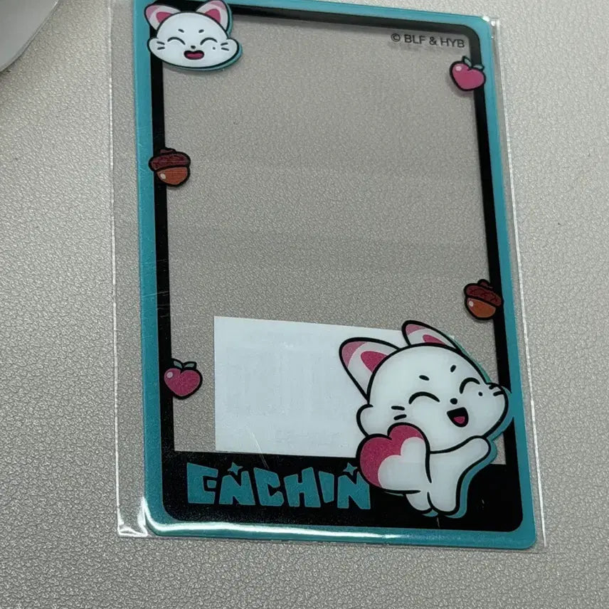[BUNJANG] ENHYPEN ENCHIN KISHU Plush Keyring + Clear Photocard POB Bundle Set / 엔하이픈 엔친 키슈 KISHU + 투명 포토카드 특전 일괄