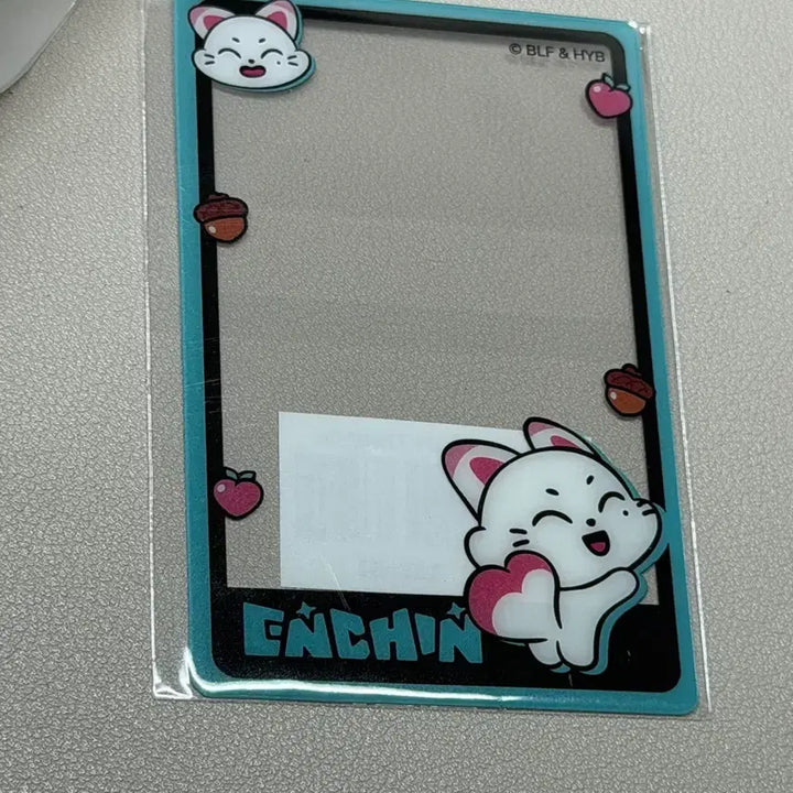 [BUNJANG] ENHYPEN ENCHIN KISHU Plush Keyring + Clear Photocard POB Bundle Set / 엔하이픈 엔친 키슈 KISHU + 투명 포토카드 특전 일괄