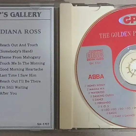 [BUNJANG] ABBA Diana Ross "Golden Pops" Original Pop Songs CD / 아바와 다이애나 로스 골든팝스