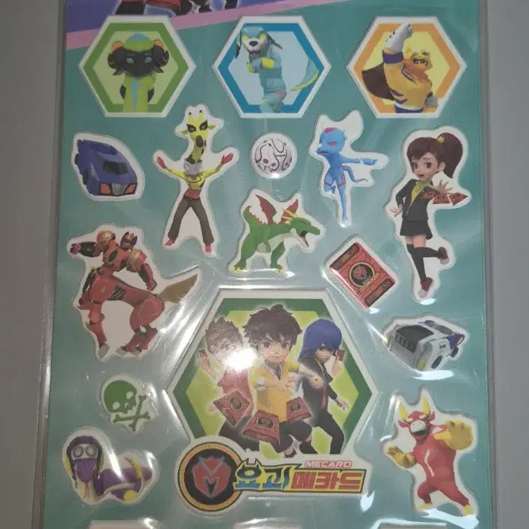 [BUNJANG] Yogoe Mecard Sticker Set (Classic) / 고전 요괴메카드 스티커