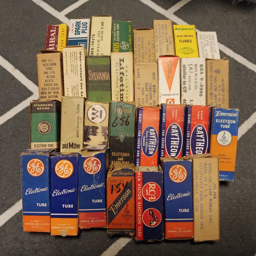 [BUNJANG] Vacuum Tubes Assortment (31 Tubes) / 진공관 31개-5 판매합니다.