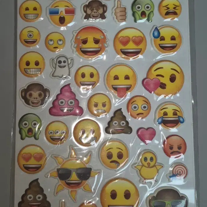[BUNJANG] Classic Emoji Stickers / 고전 이모지 스티커