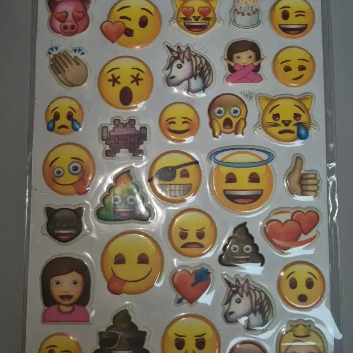 [BUNJANG] Classic Emoji Stickers / 고전 이모지 스티커