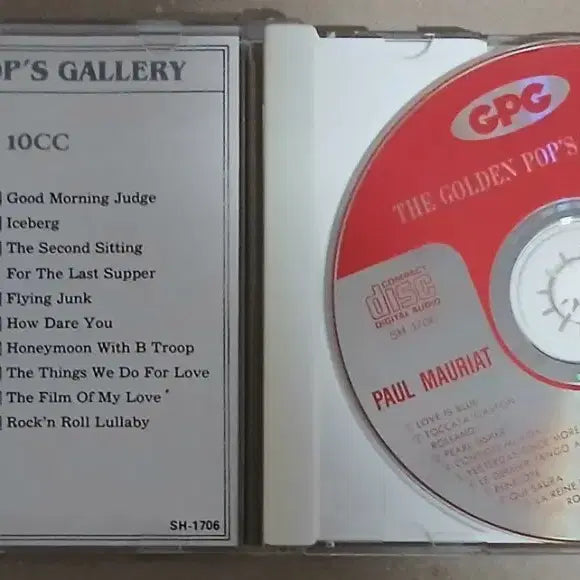 [BUNJANG] Polmoria &amp; 10CC Golden Pop Gallery CD / 폴모리아 &amp; 10CC 골든팝 갤러리 CD