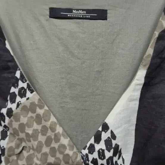 [BUNJANG] Max Mara Genuine Pattern Sleeveless Dress Size 55 / 막스마라 정품 패턴 민소매 원피스 55