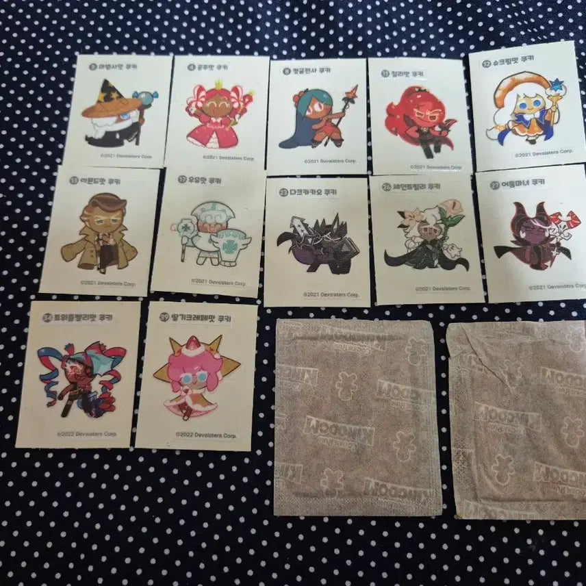 [BUNJANG] Cookie Run Sticker Collection / 쿠키런 띠부실 판매합니다. 네고 가능