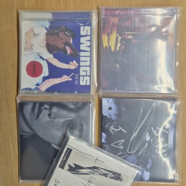 [BUNJANG] Swings Upgrade 0, 1, 2, 3, 5 Unsealed CD Set / 스윙스 업글 0,1,2,3,5 미개봉 cd