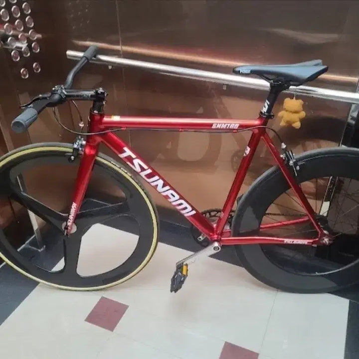 [BUNJANG] Tsunami SNM100 Fixed Gear Bicycle / 쓰나미 snm100 대차는 글읽고 문의주세요